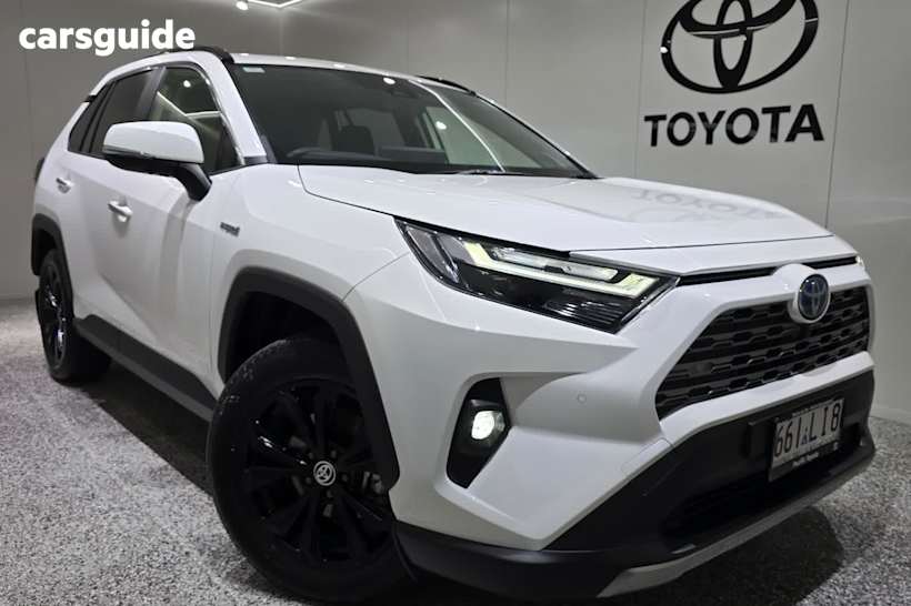 White 2024 Toyota RAV4 SUV CRUISER F