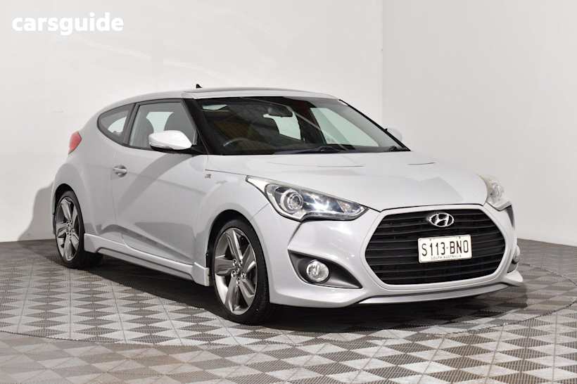 Grey 2013 Hyundai Veloster Hatch SR TURBO F