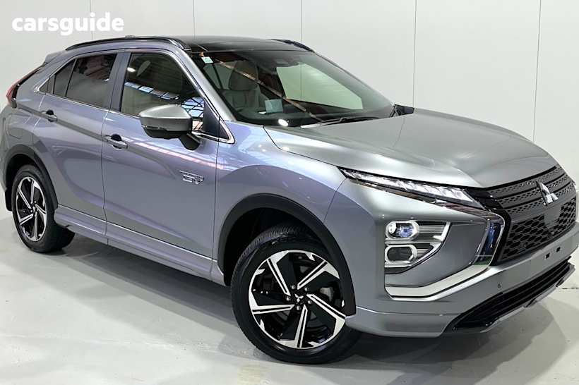 Grey 2024 Mitsubishi Eclipse Cross SUV PHEV EXCEED 4X4