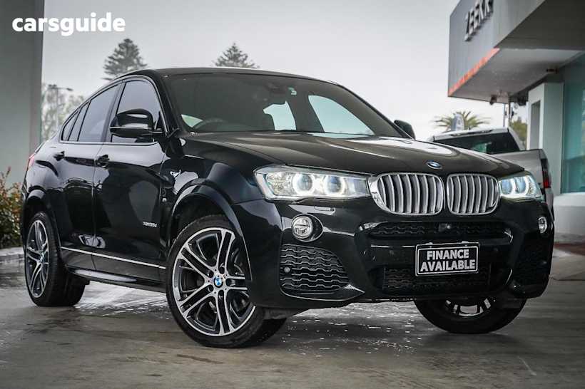 Black 2018 BMW X4 Coupe Xdrive 35D