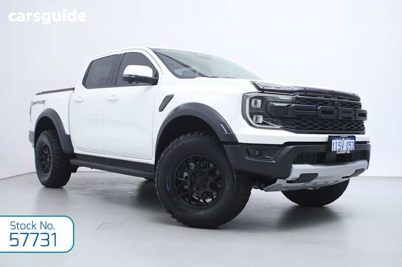 White 2023 Ford Ranger Double Cab Pick Up Raptor 3.0 (4X4)