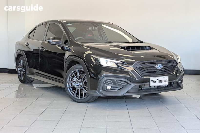 Black 2022 Subaru WRX Sedan RS 4WD