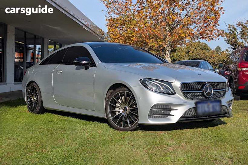 Silver 2017 Mercedes-Benz E-CLASS Coupe E220 D R