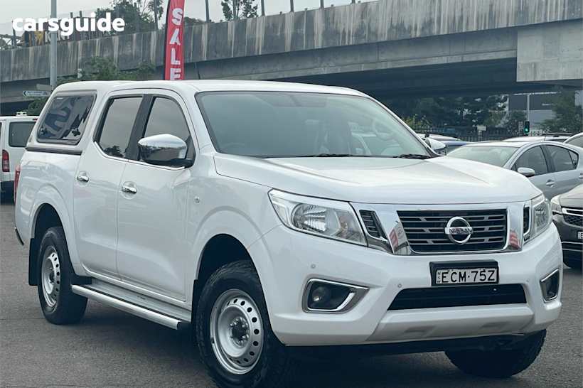 White 2019 Nissan Navara Ute Tray RX R