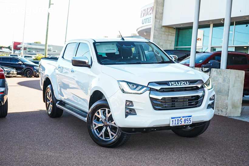 White 2023 Isuzu D-MAX Crew Cab Utility Ls-U (4X4)