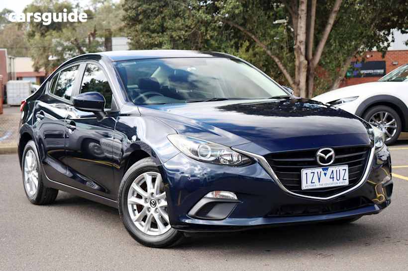 Blue 2015 Mazda Mazda3 Sedan NEO F
