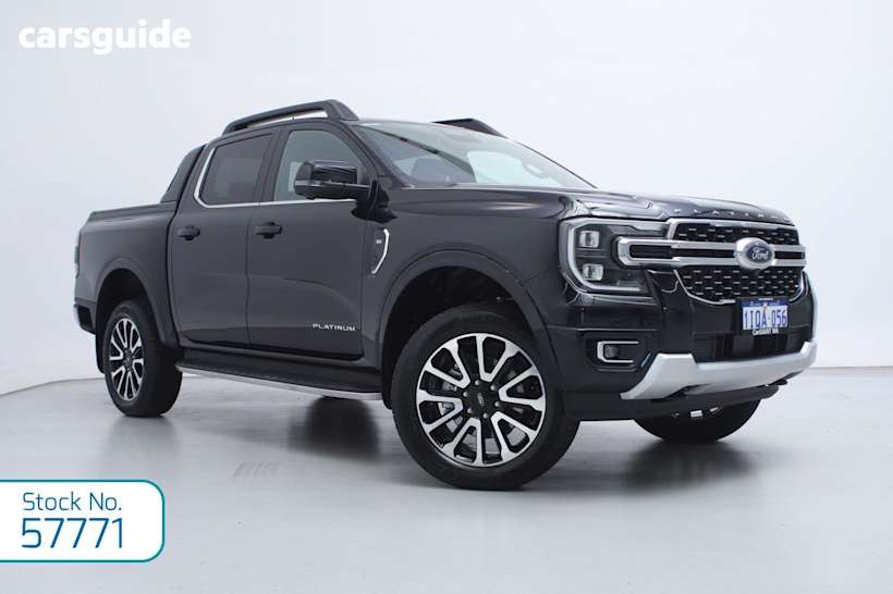 Black 2025 Ford Ranger Double Cab Pick Up Platinum 3.0 (4X4)