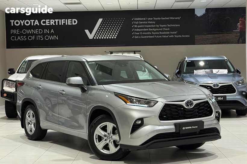 Silver 2024 Toyota Kluger SUV GX 4X4