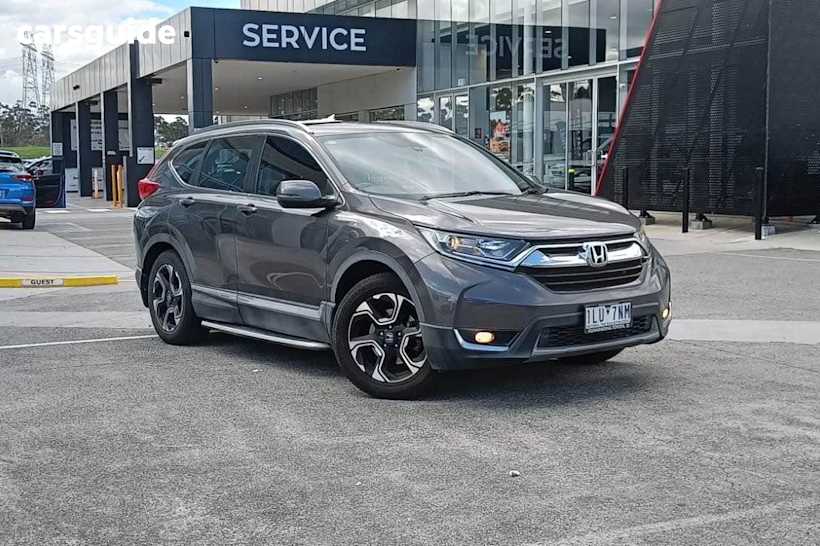 Grey 2017 Honda CR-V SUV VTI-L F