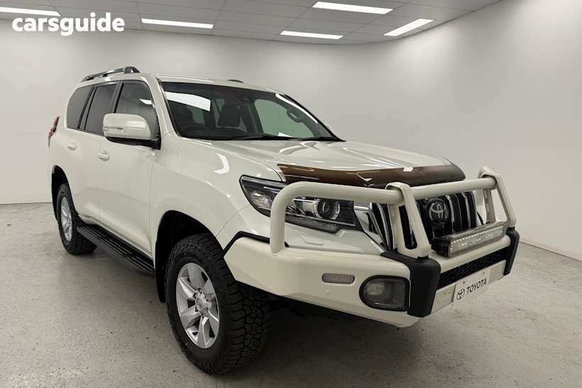 White 2021 Toyota Landcruiser Prado SUV GXL 4X4