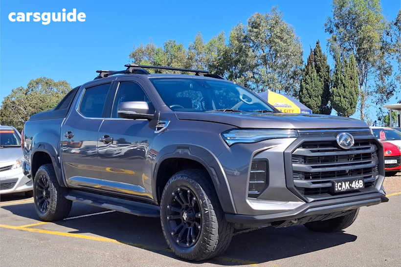 Grey 2023 LDV T60 Double Cab Utility Max Luxe (4X4)