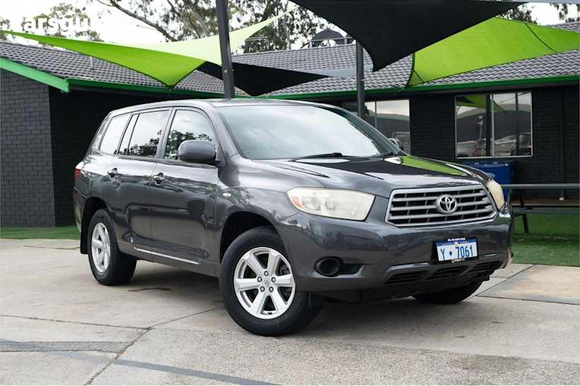Grey 2008 Toyota Kluger Wagon Kx-R (4X4) 5 Seat