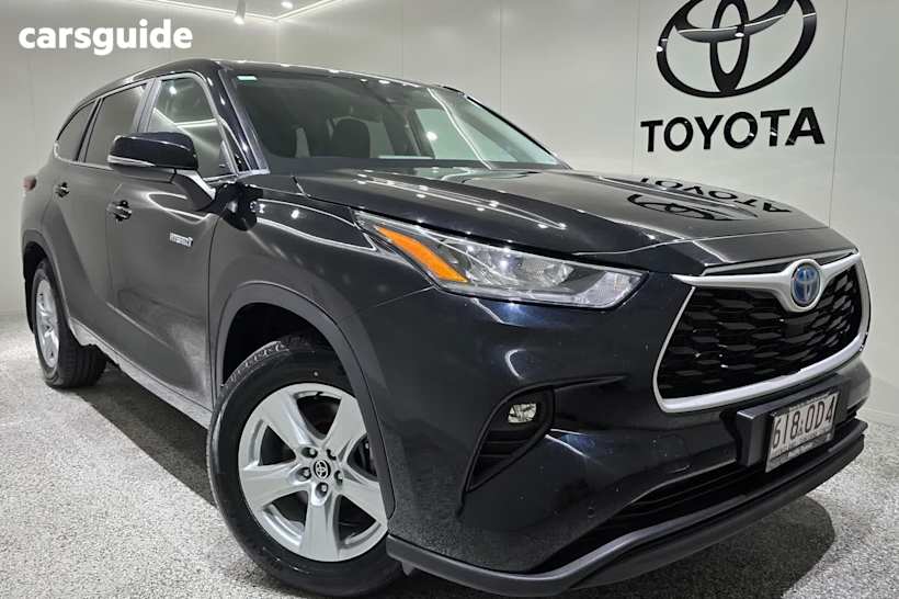 Black 2023 Toyota Kluger SUV GX 4X4