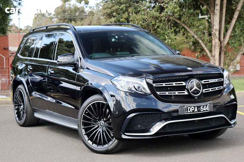 Black 2017 Mercedes-Benz GLS-Class SUV GLS63 AMG 4WD