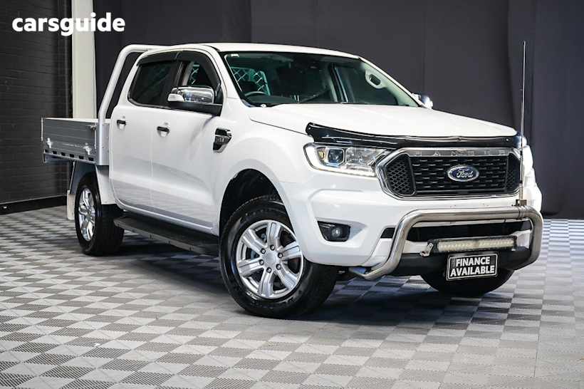 White 2021 Ford Ranger Double Cab Chassis Xlt 3.2 (4X4)