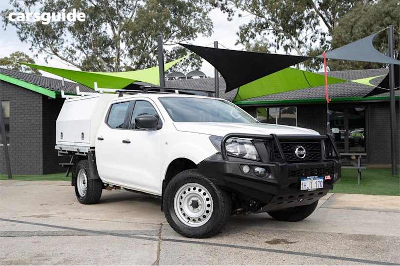 White 2021 Nissan Navara Dual Cab Chassis Sl (4X4)