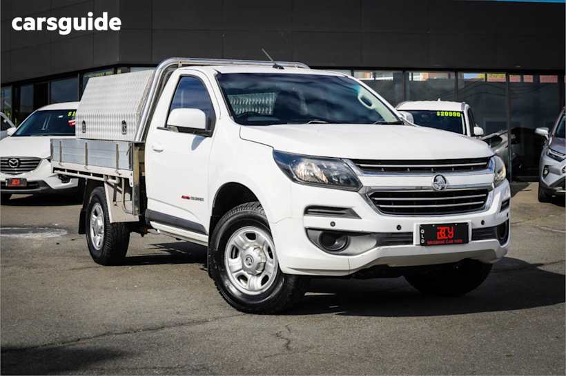 White 2017 Holden Colorado Ute Tray LS 4X4