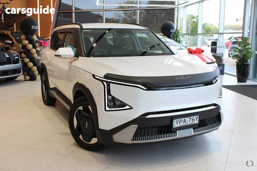 White 2024 Kia EV5 SUV