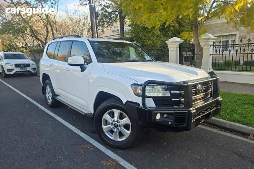 White 2023 Toyota Landcruiser Wagon Lc300 Gxl (4X4)
