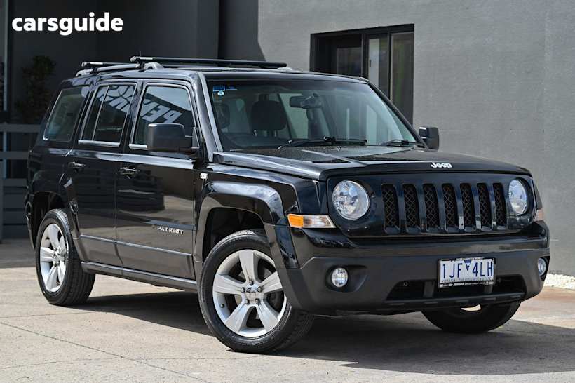 Black 2013 Jeep Patriot SUV SPORT F