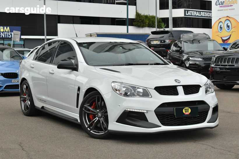 White 2016 HSV Clubsport Sedan R8 LSA R