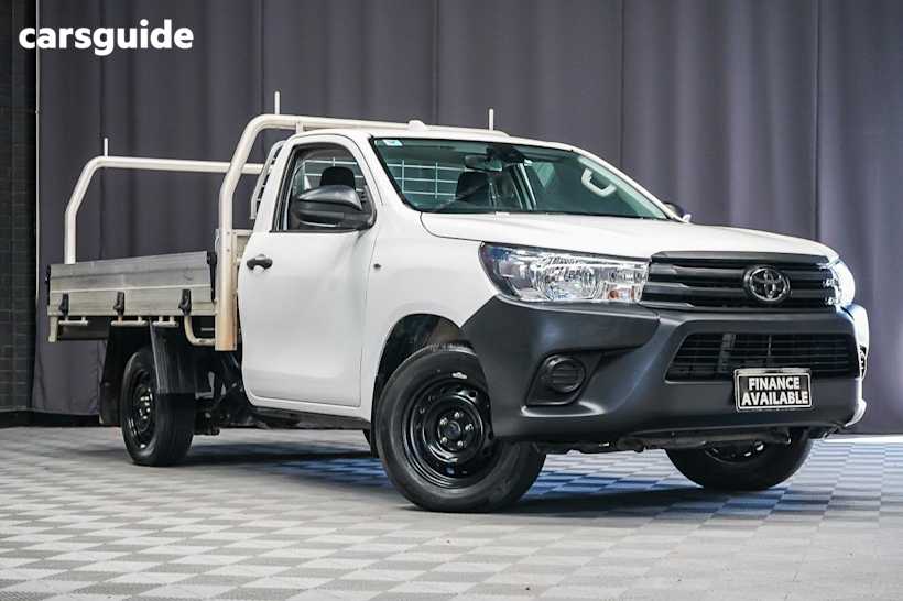 White 2022 Toyota Hilux Cab Chassis Workmate (4X2)
