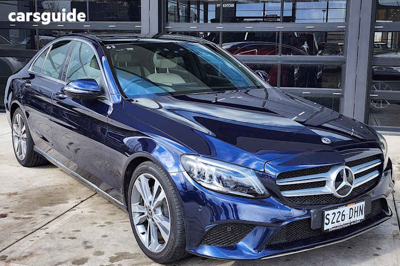 Blue 2019 Mercedes-Benz C-CLASS Sedan C200 R