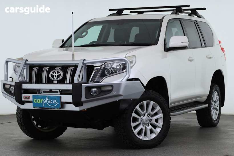 White 2016 Toyota Landcruiser Prado Wagon Vx (4X4)