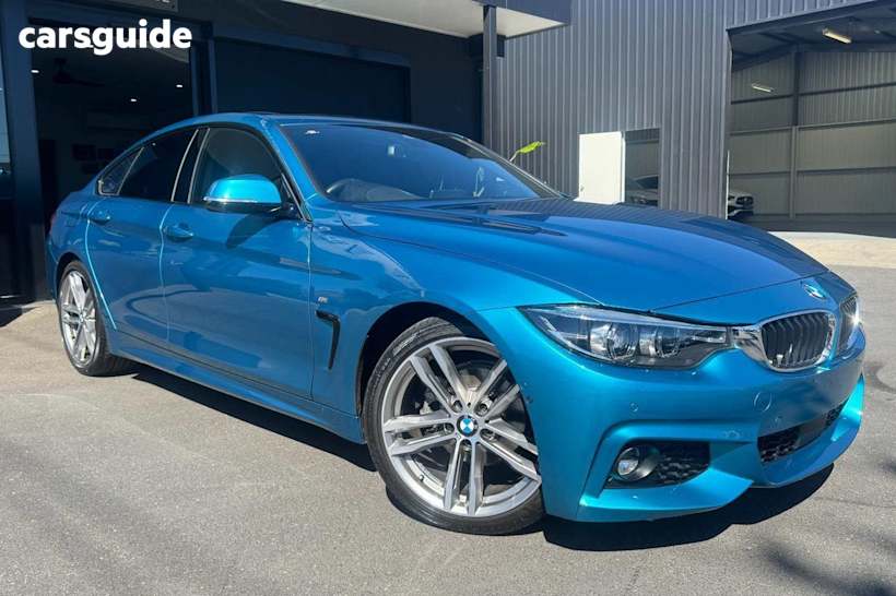 Blue 2019 BMW 420I Coupe Gran Coupe Luxury Line