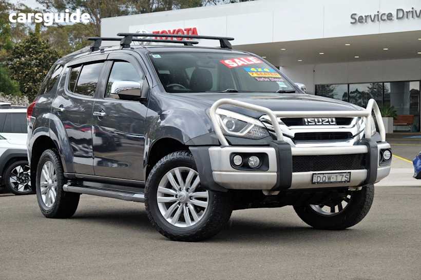 Grey 2017 Isuzu MU-X SUV LS-U 4X4