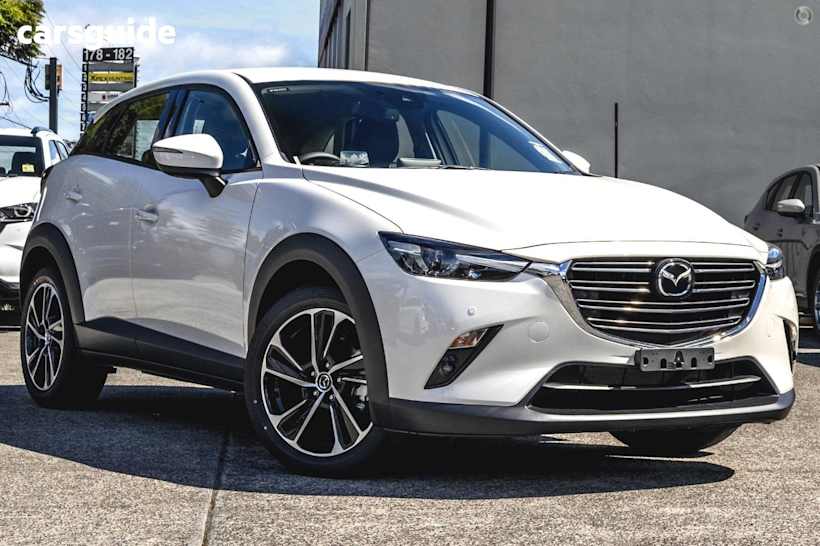 White 2025 Mazda CX-3 SUV G20 EVOLVE F