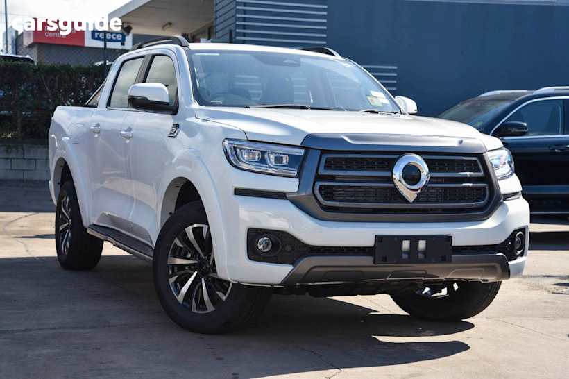 White 2025 GWM Cannon Dual Cab Utility Premium (4X4)