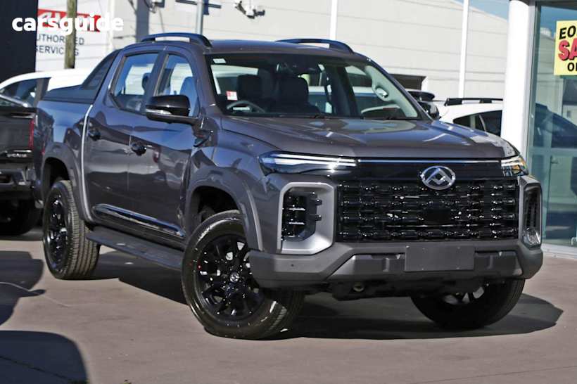 Grey 2025 LDV T60 Ute Tray MAX PLUS 4X4