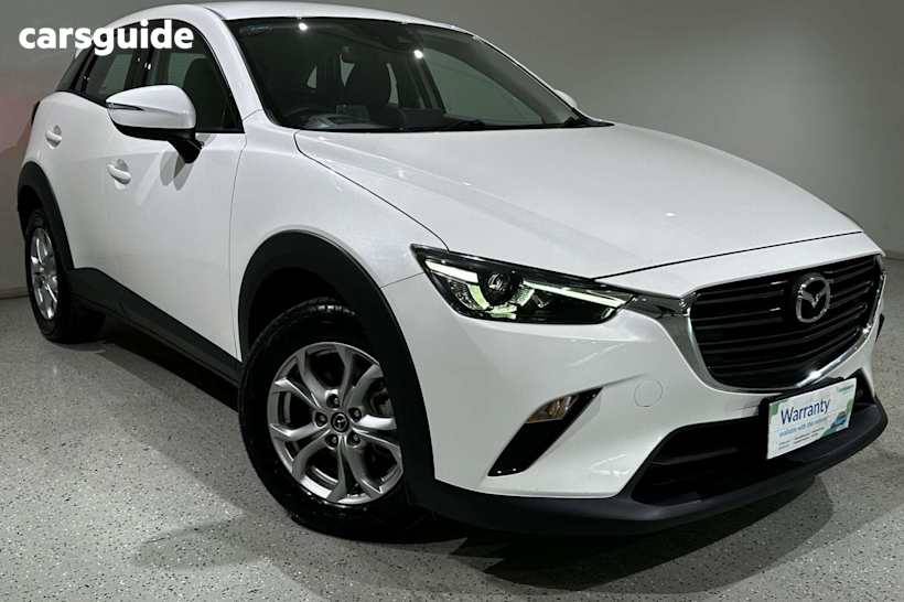 White 2024 Mazda CX-3 SUV G20 PURE F