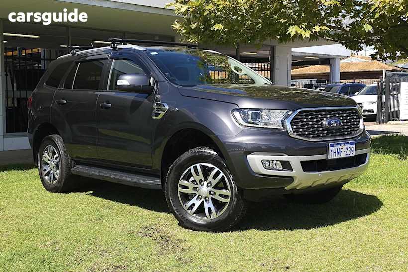 Grey 2022 Ford Everest SUV TREND 4X4