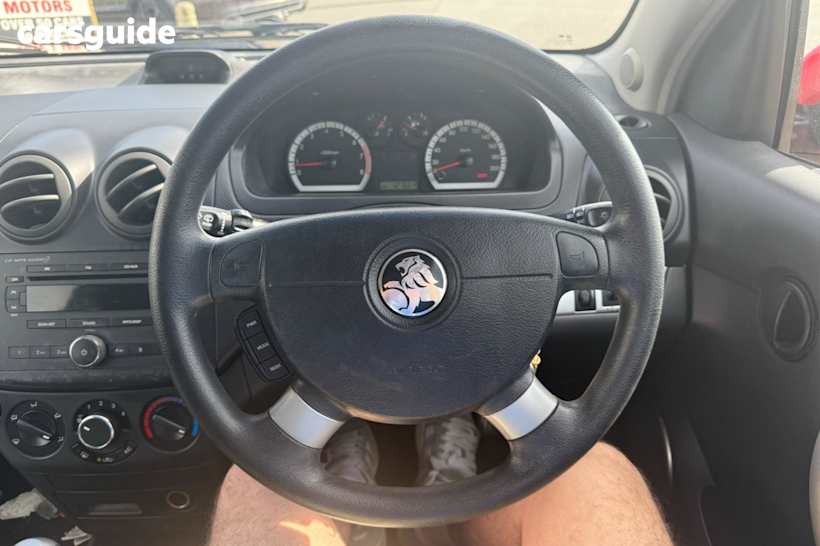 Red 2009 Holden Barina Hatch F
