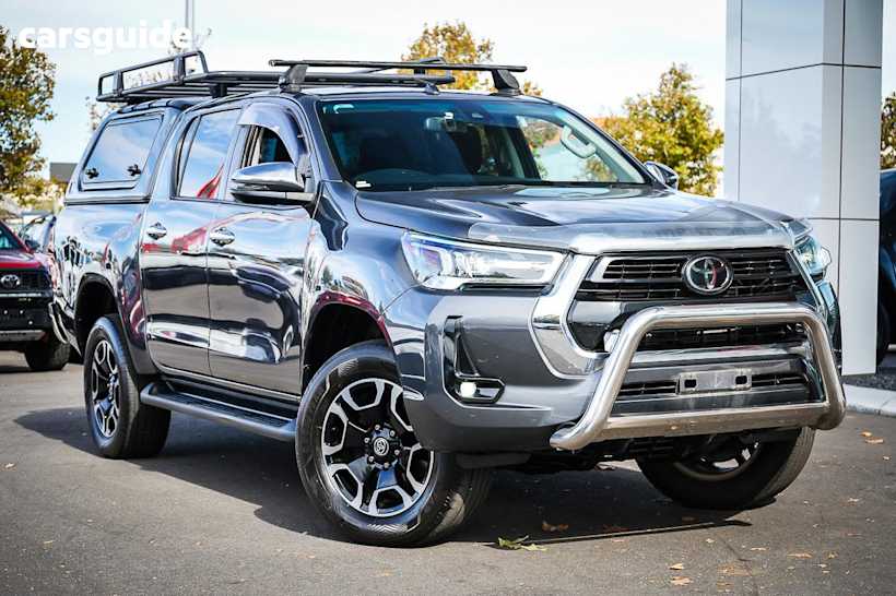 Grey 2020 Toyota Hilux Double Cab Pick Up Sr5 (4X4)