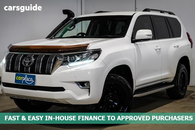 White 2018 Toyota Landcruiser Prado Wagon Vx (4X4)