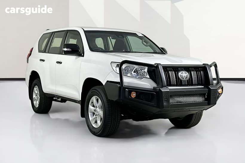 White 2019 Toyota Landcruiser Prado Wagon Gx (4X4)