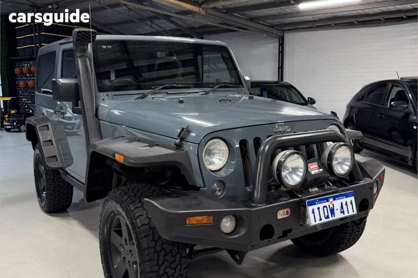 Grey 2014 Jeep Wrangler Softtop Sport (4X4)