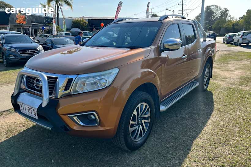 Gold 2015 Nissan Navara Dual Cab Utility St-X (4X4)
