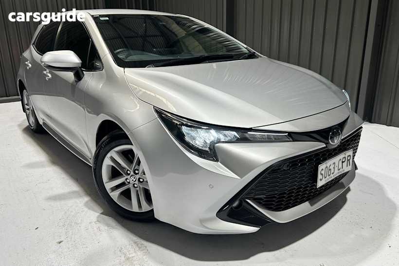 Silver 2022 Toyota Corolla Hatch SX F