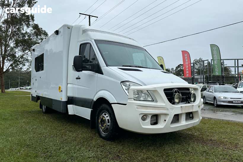 White 2011 Mercedes-Benz Sprinter Commercial