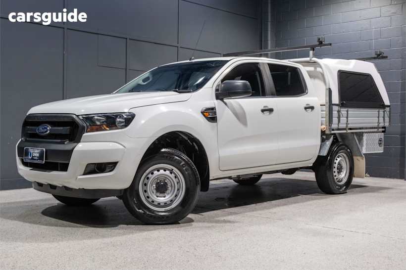 White 2016 Ford Ranger Ute Tray XL 4X4
