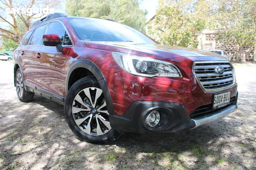 Red 2016 Subaru Outback SUV 2.5I PREMIUM 4WD