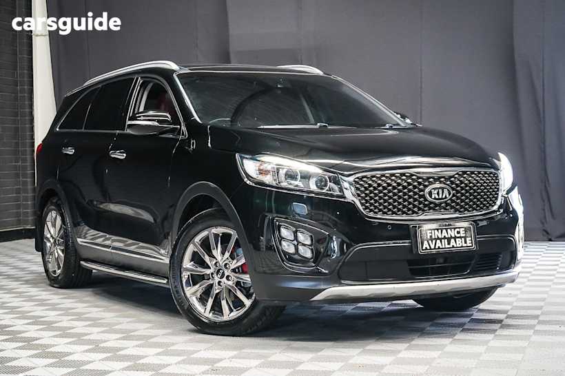 Black 2017 Kia Sorento Wagon Gt-Line (4X4)