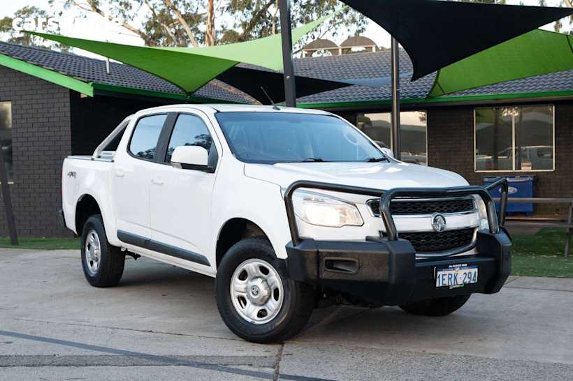 White 2015 Holden Colorado Ute Tray LS 4X4
