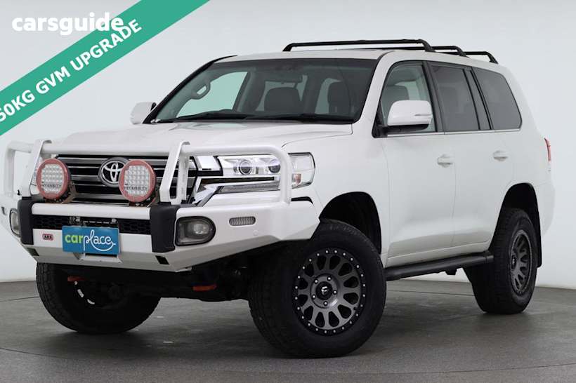 White 2016 Toyota Landcruiser Wagon Vx (4X4)