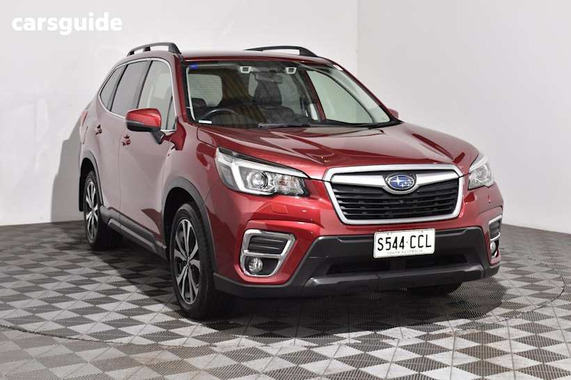 Red 2019 Subaru Forester SUV 2.5I PREMIUM 4WD