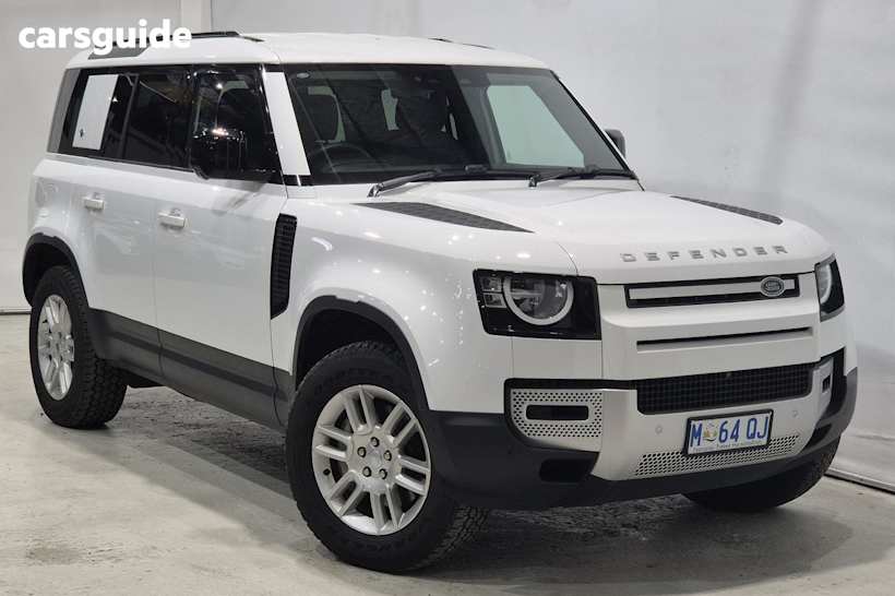 White 2024 Land Rover Defender SUV 110 P400 S 4X4